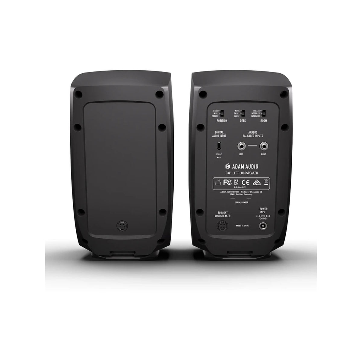 D3V (Black) - Pair