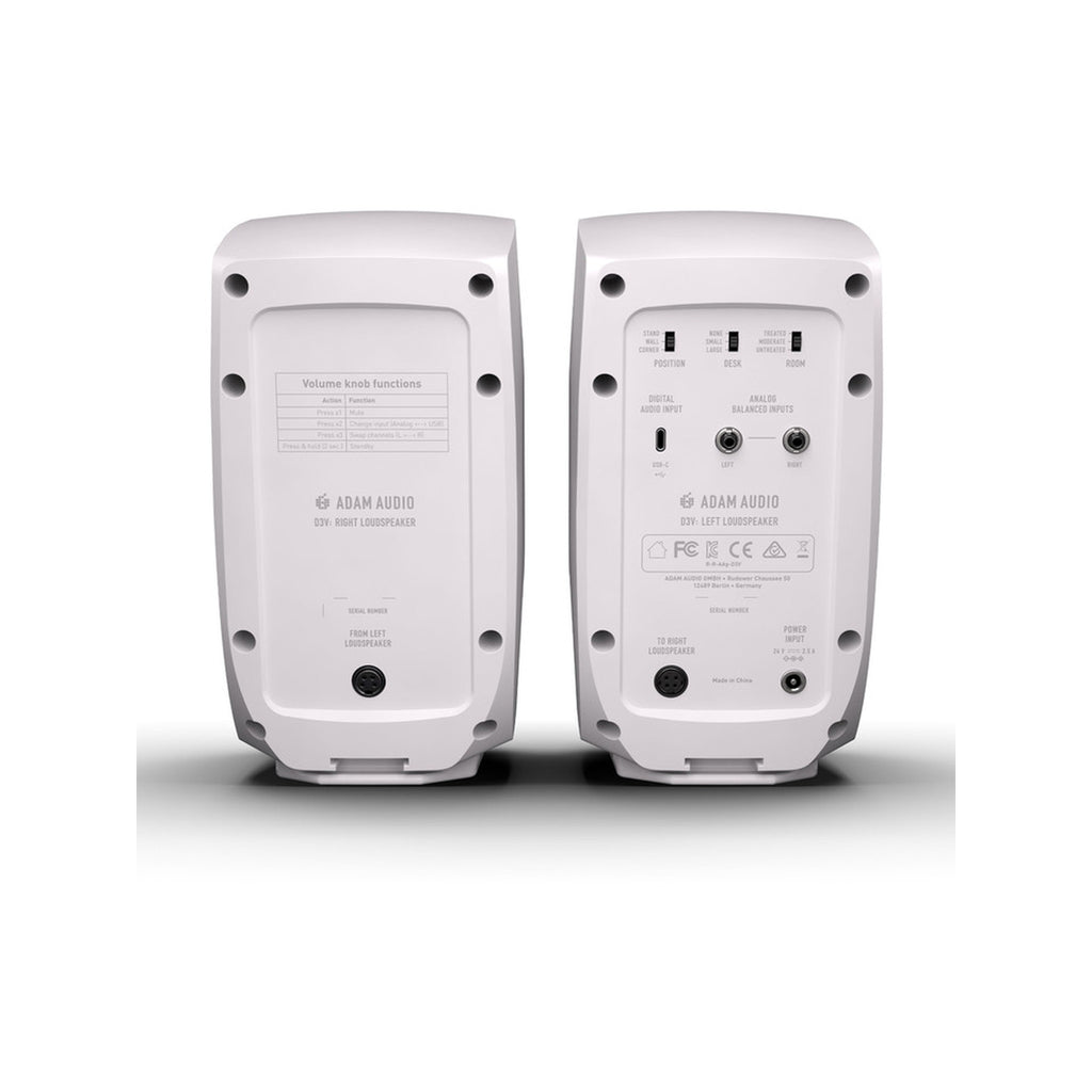 D3V (White) - Pair