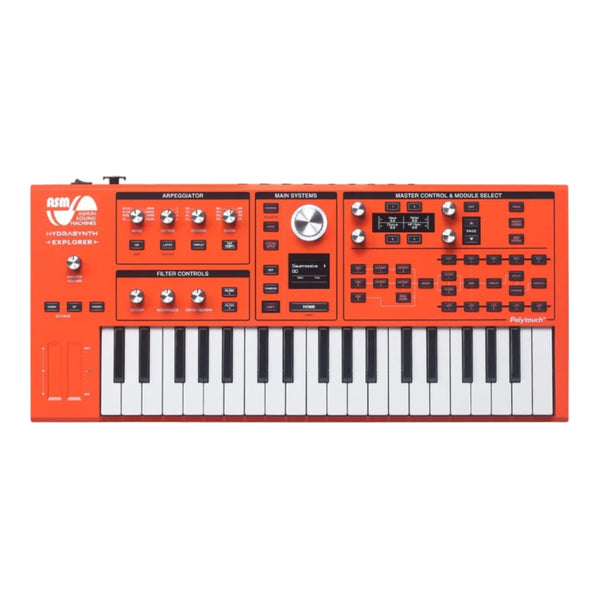 Ashun Sound Machines Hydrasynth Explorer 888 Orange Edition