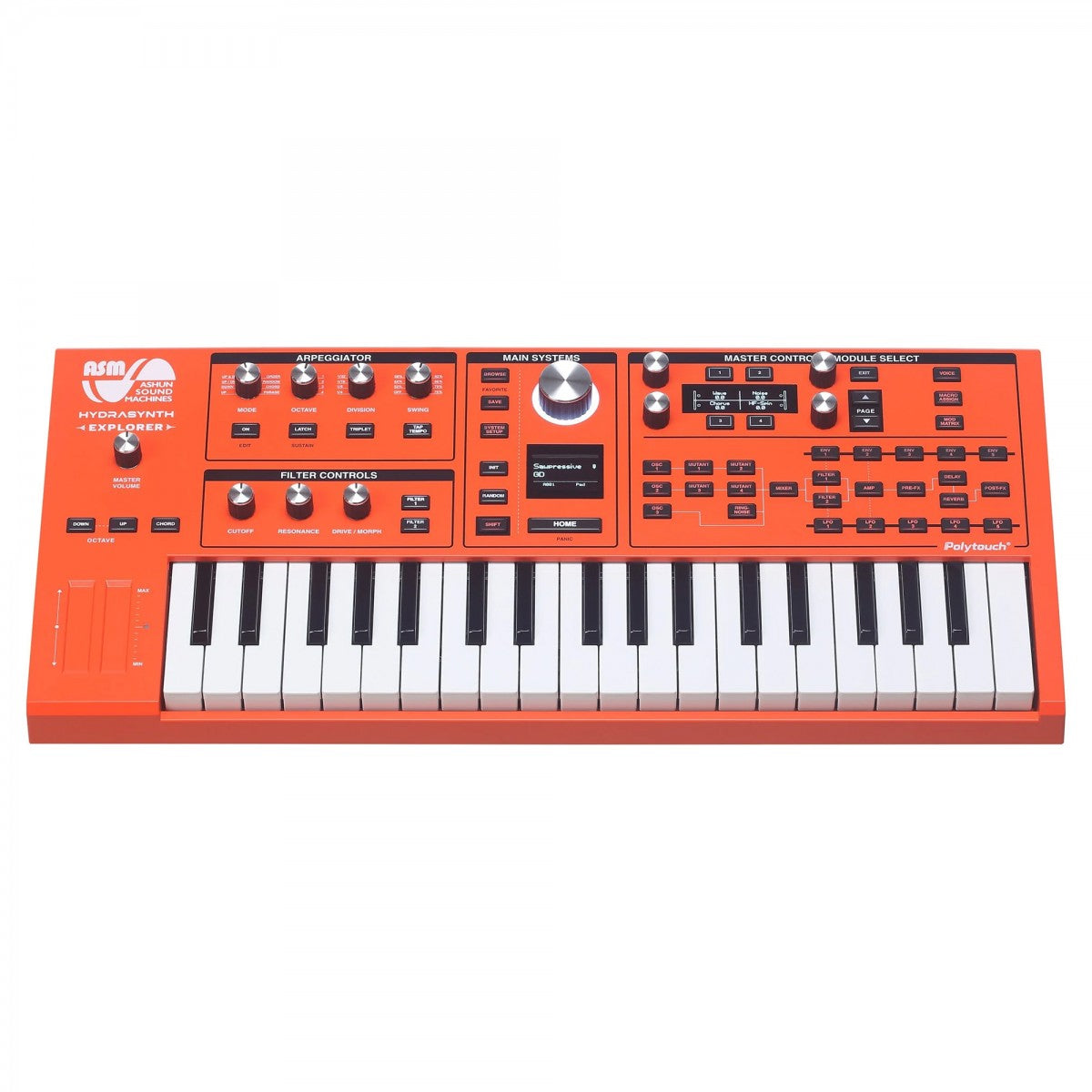 Ashun Sound Machines Hydrasynth Explorer 888 Orange Edition