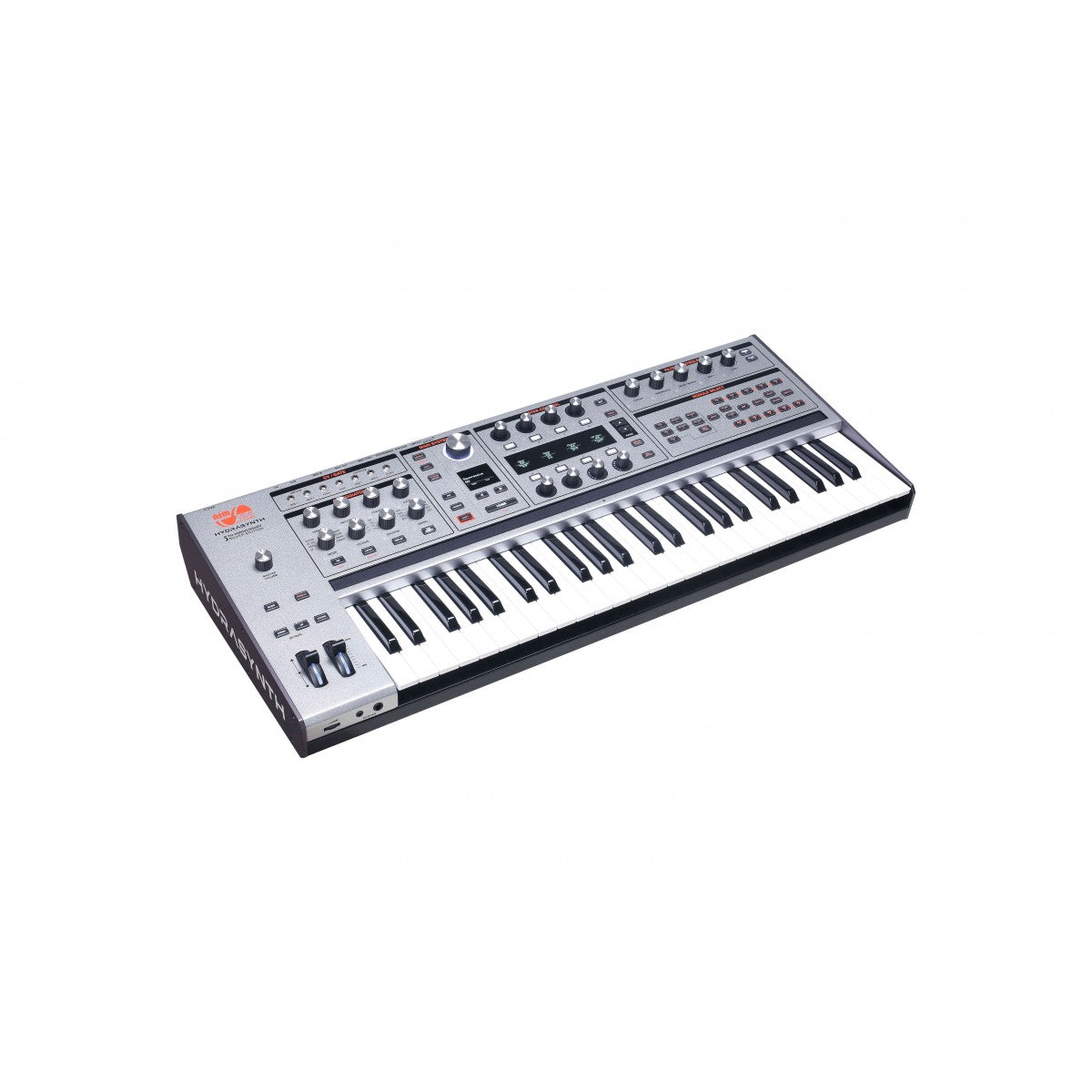 Ashun Sound Machines Hyrdasynth Keyboard Silver Edition