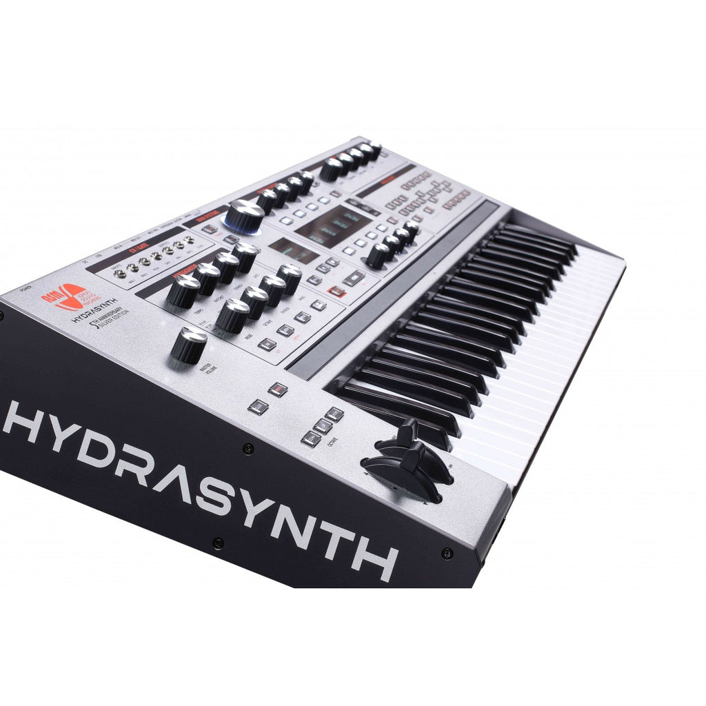 Ashun Sound Machines Hyrdasynth Keyboard Silver Edition