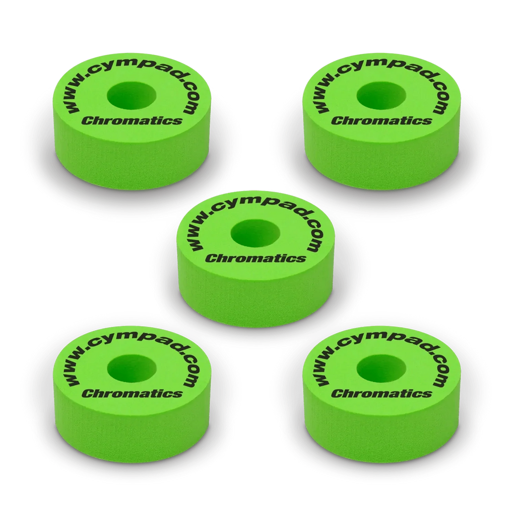 Cympad Chromatics Set Ø 40/15mm Green (5-pieces)