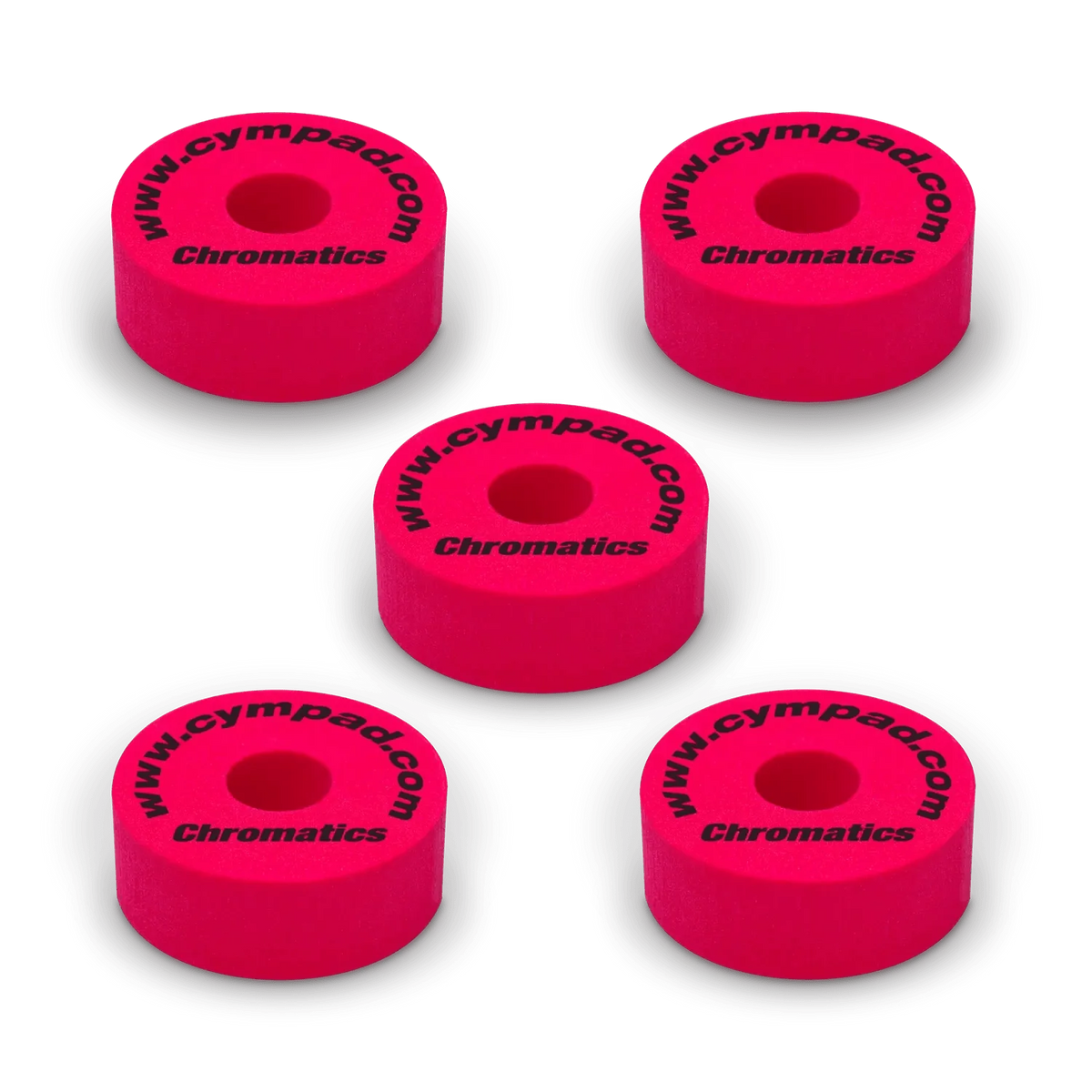 Cympad Chromatics Set Ø 40/15mm Red (5-pieces)