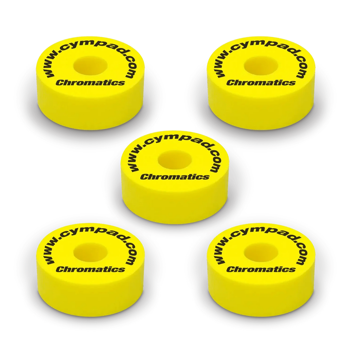 Cympad Chromatics Set Ø 40/15mm Yellow (5-pieces)