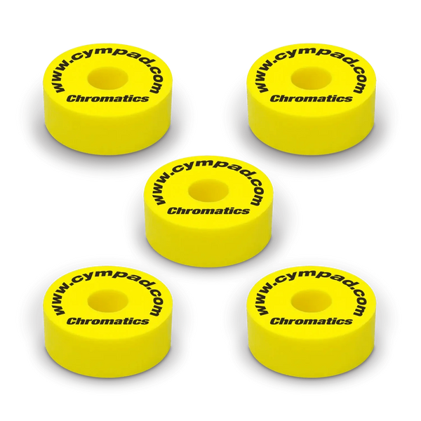 Cympad Chromatics Set Ø 40/15mm Yellow (5-pieces)