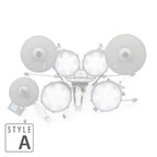 EFNOTE 3 Style-A Standard Set (White Sparkle) - Packshot 2