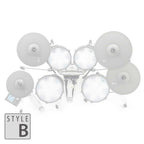 EFNOTE 3 Style-B Standard Set (White Sparkle) - Packshot 2