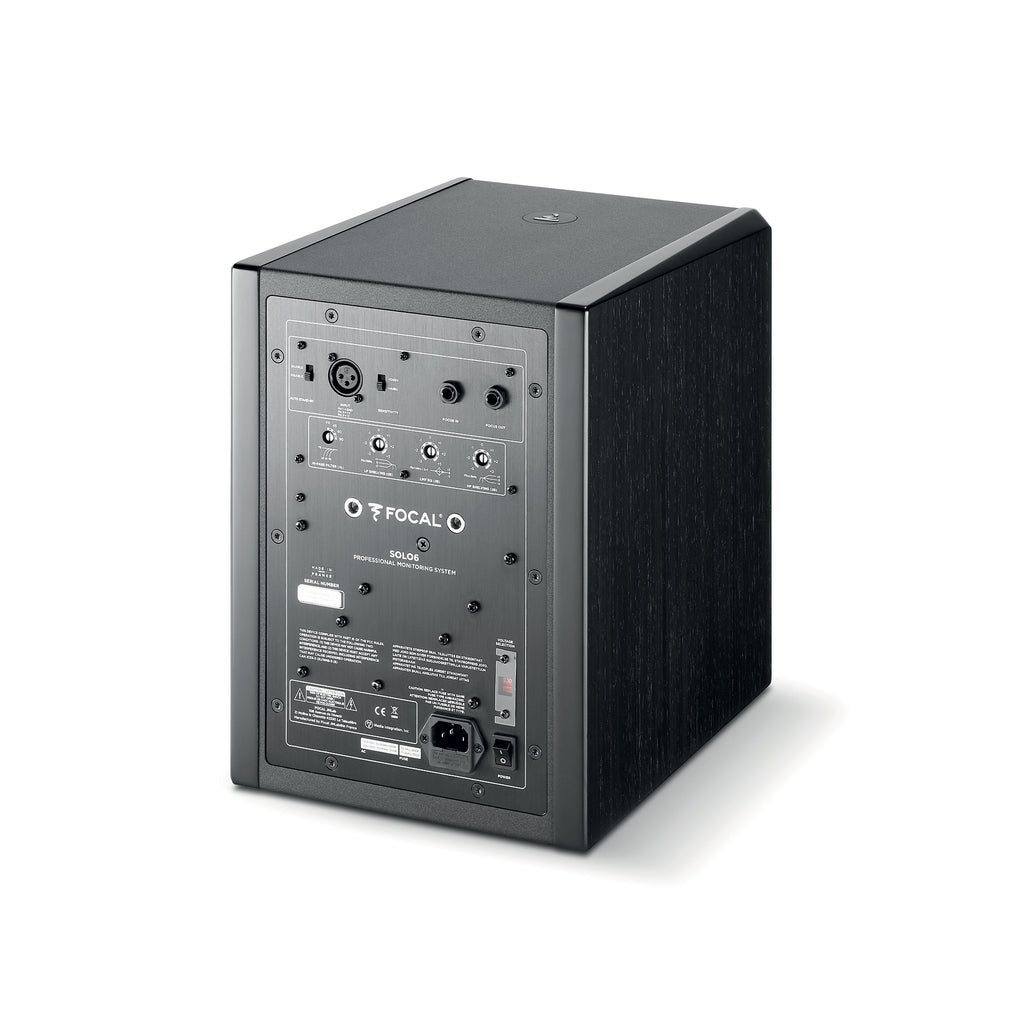 Focal Professional Solo 6 studio monitor, black, view 5
