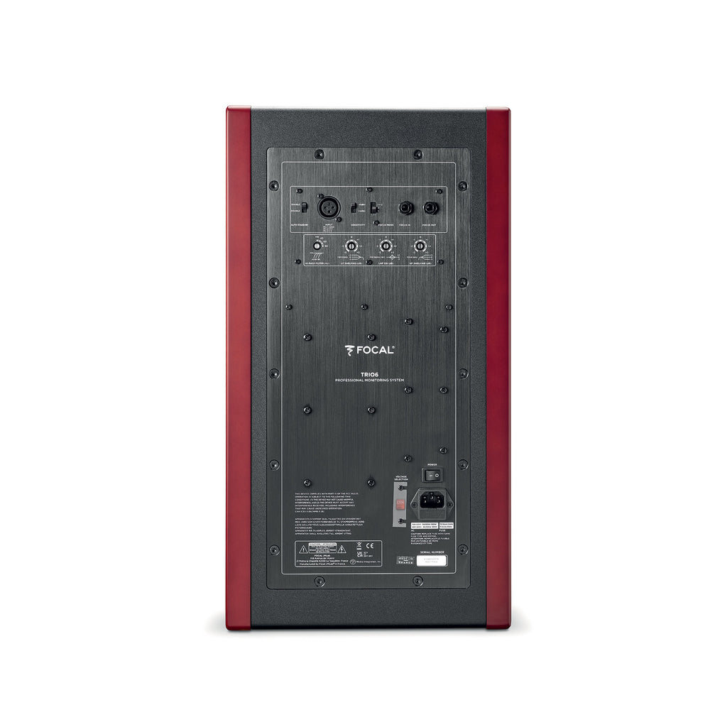 Focal Professional Trio 6 studio monitor, red, view 3