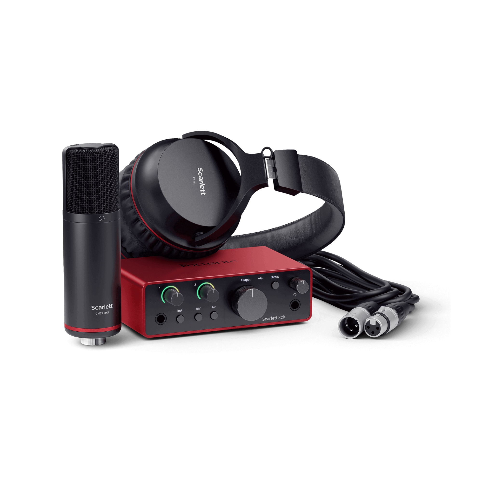 Scarlett SOLO Studio Pack (Gen 4)