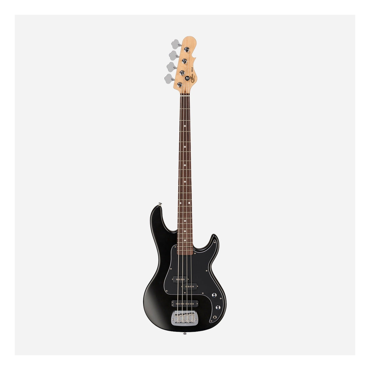 G&L Tribute SB-2 Bass Guitar - Black Satin - Packshot 1