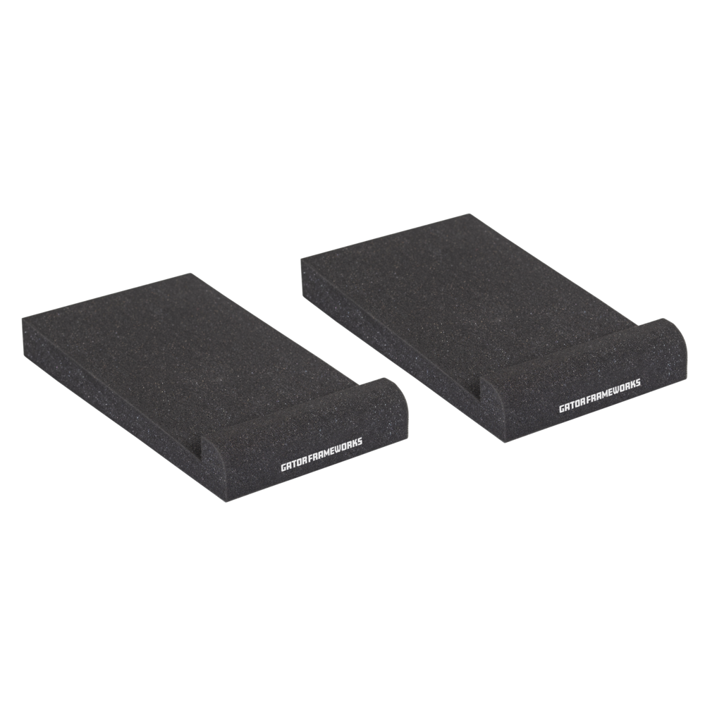 Gator Frameworks GFW-ISOPAD-SM Studio Monitor Isolation Pads – Small - Packshot 2