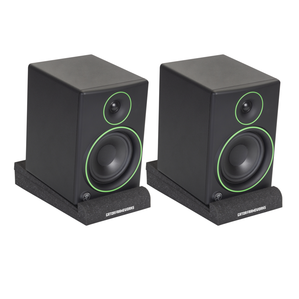 Gator Frameworks GFW-ISOPAD-SM Studio Monitor Isolation Pads – Small - Packshot 9