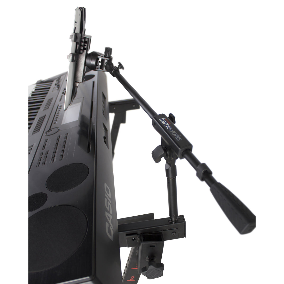 Gator Frameworks GFW-UTL-TBLTCLMP iPad Tablet Tray with Adjustable Clamp Mount - Packshot 3