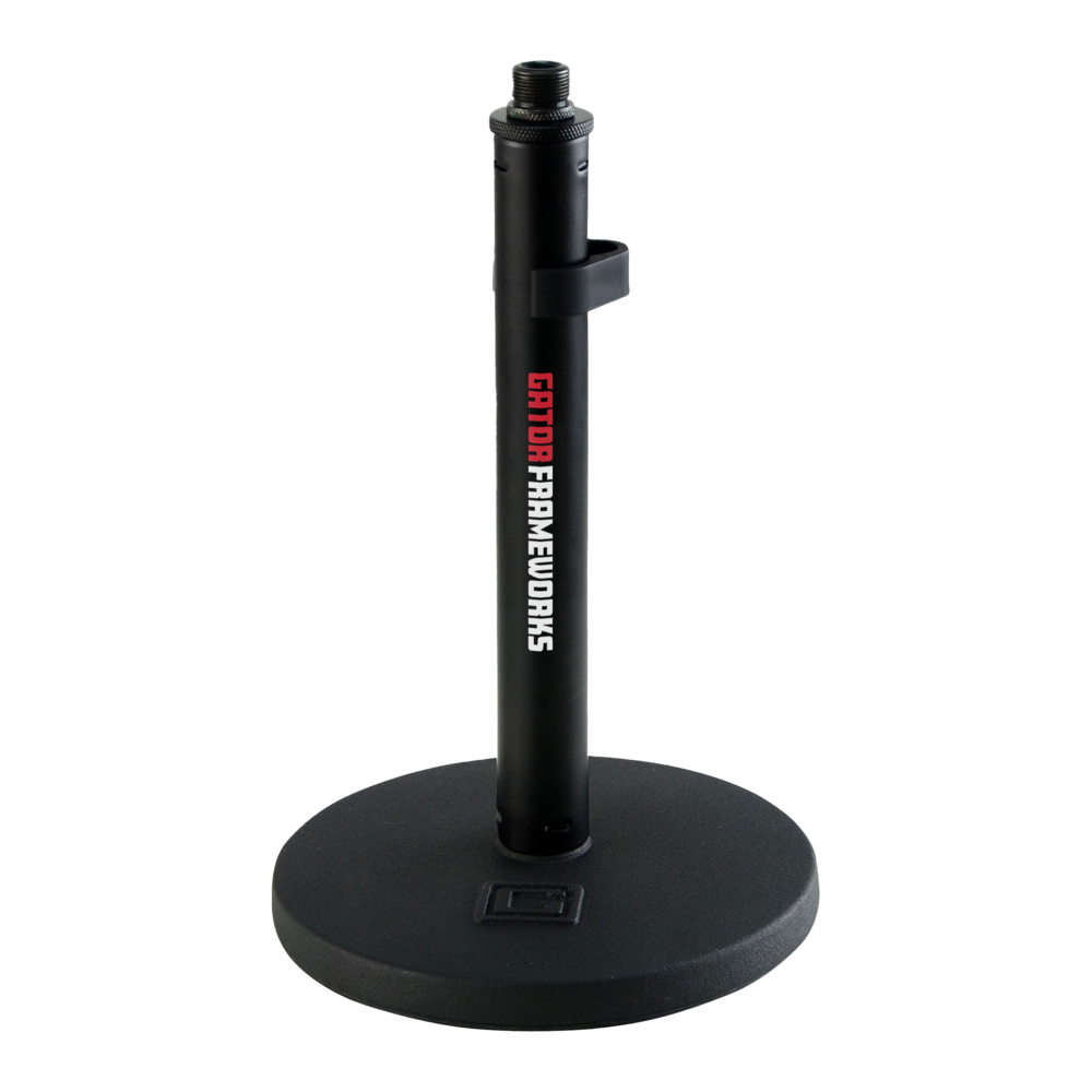 Gator Frameworks GFW-MIC-0600 Desktop Mic Stand with Round Base - Packshot 1
