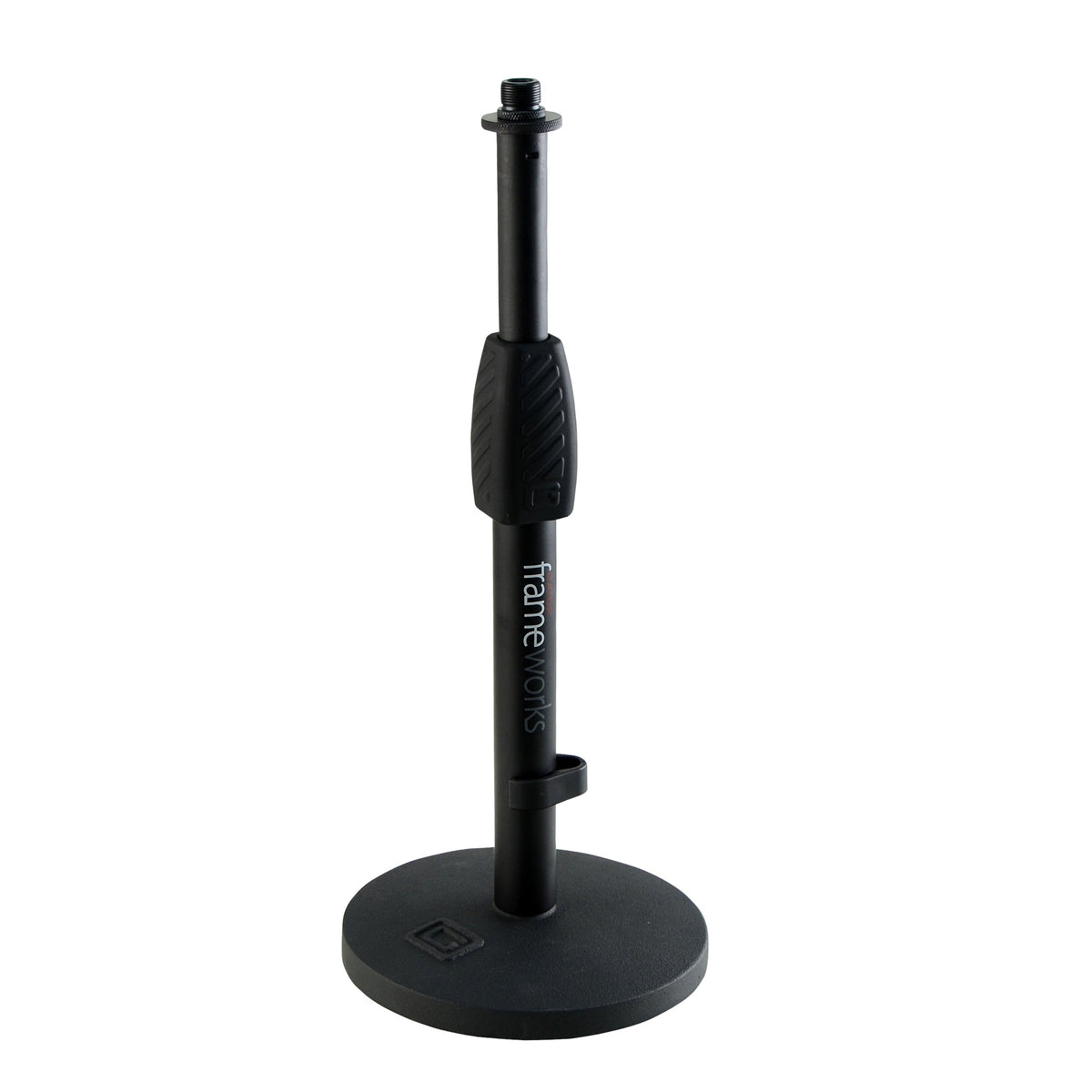 Gator Frameworks GFW-MIC-0601 Desktop Mic Stand with Round Base and Twist Clutch - Packshot 1