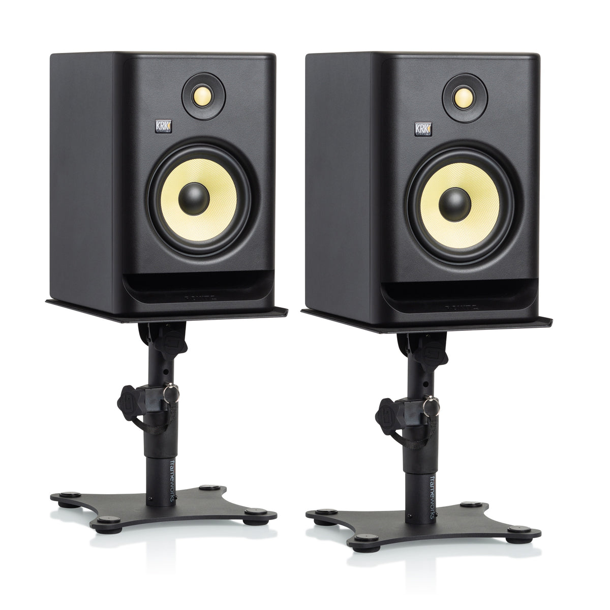 Gator Frameworks GFW-SPK-STMNDSK Frameworks Desktop Studio Monitor Stand - Packshot 1