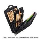 Gruv Gear QUIVR Tour Drum Stick Bag (Black)