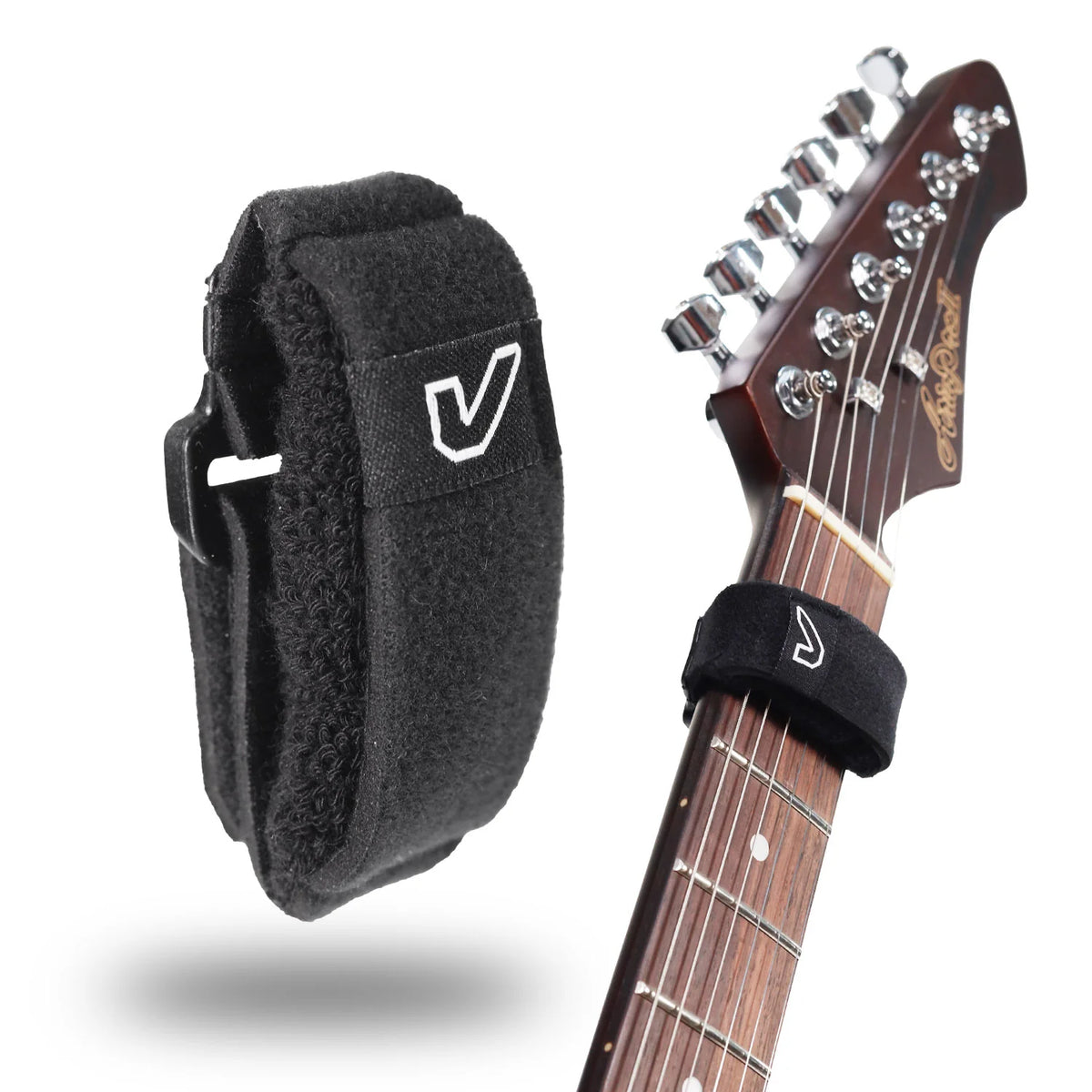 Gruv Gear FretWraps String Muters 1-Pack (Black, Medium)