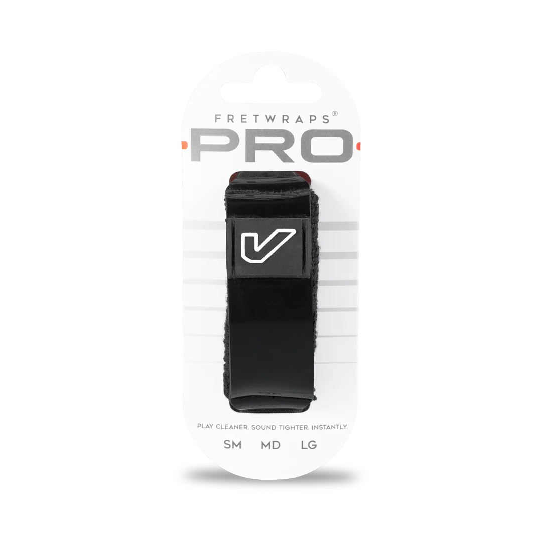 Gruv Gear FretWraps Pro Black (1-Pack, Small) + Twistune Bundle
