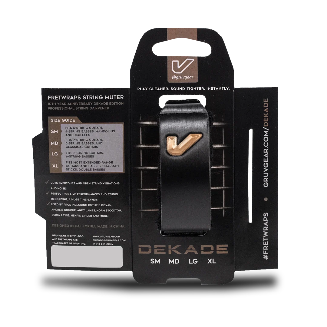 Gruv Gear FretWraps 1-Pack Dekade Edition (Small)