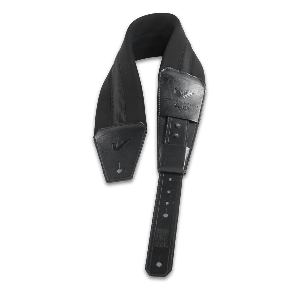 Gruv Gear SoloStrap 2 Neo 4" Wide Guitar Strap (Black)