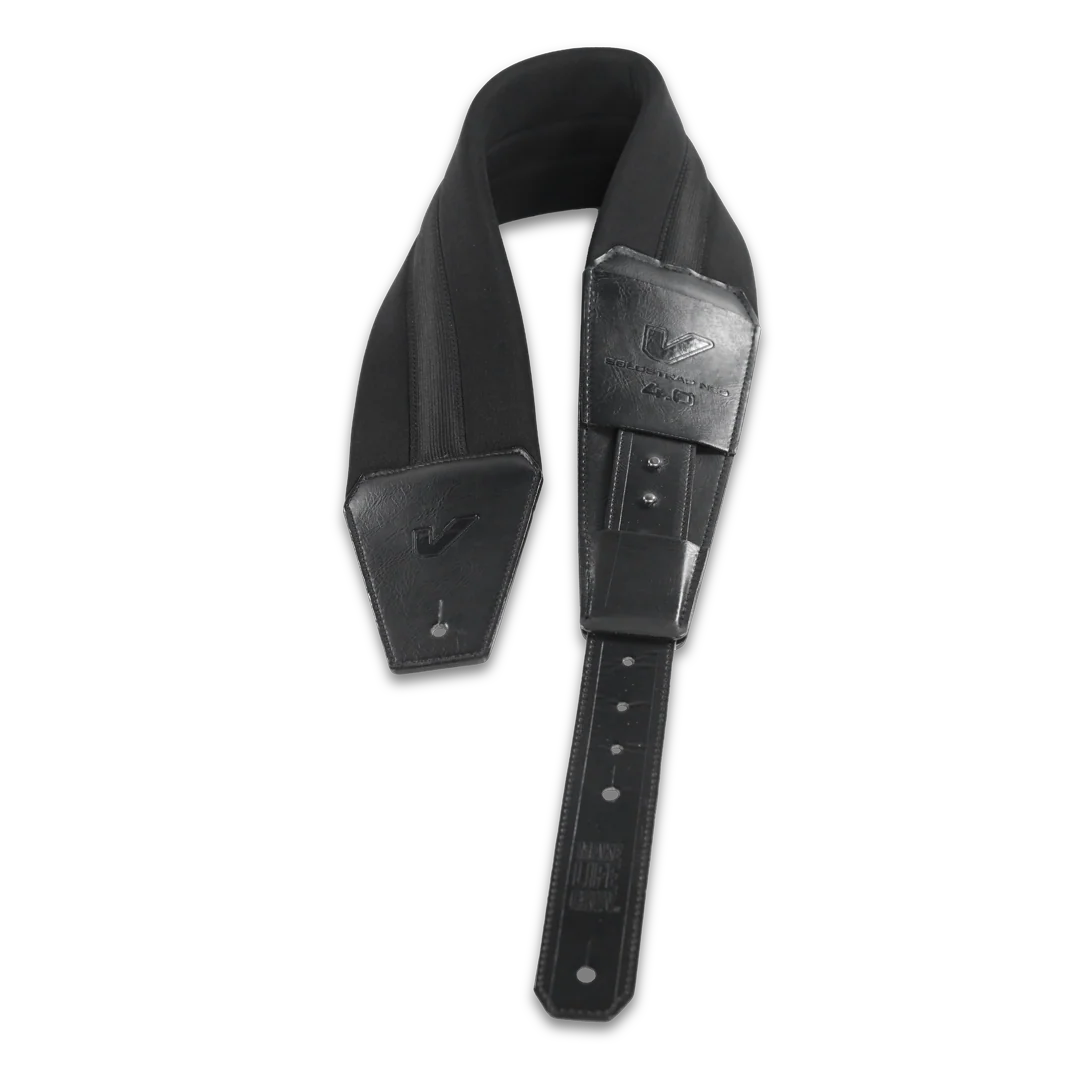 Gruv Gear SoloStrap 2 Neo 4" Wide Guitar Strap (Black)