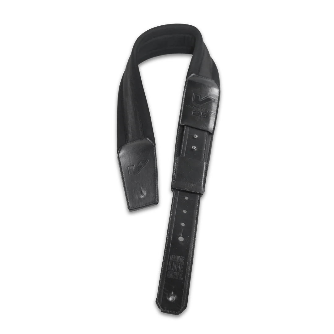 Gruv Gear SoloStrap 2 Neo 4" Wide Guitar Strap (Black)