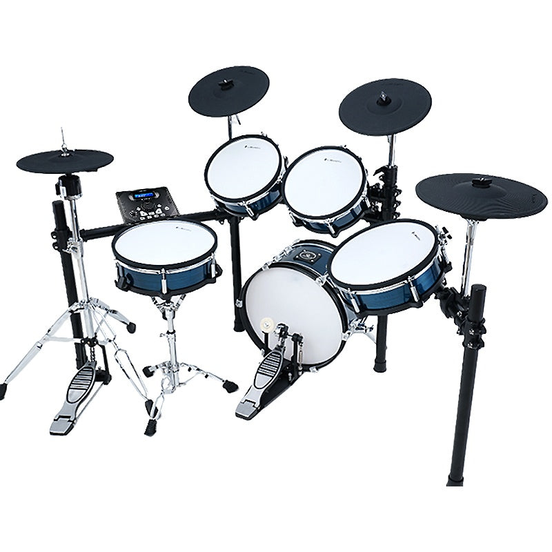 Lemon Drums T580 Pro Electronic Drum Kit (Blue) - Packshot 1