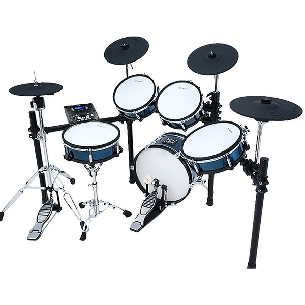Lemon Drums T580 Pro Electronic Drum Kit (Blue) - Packshot 1