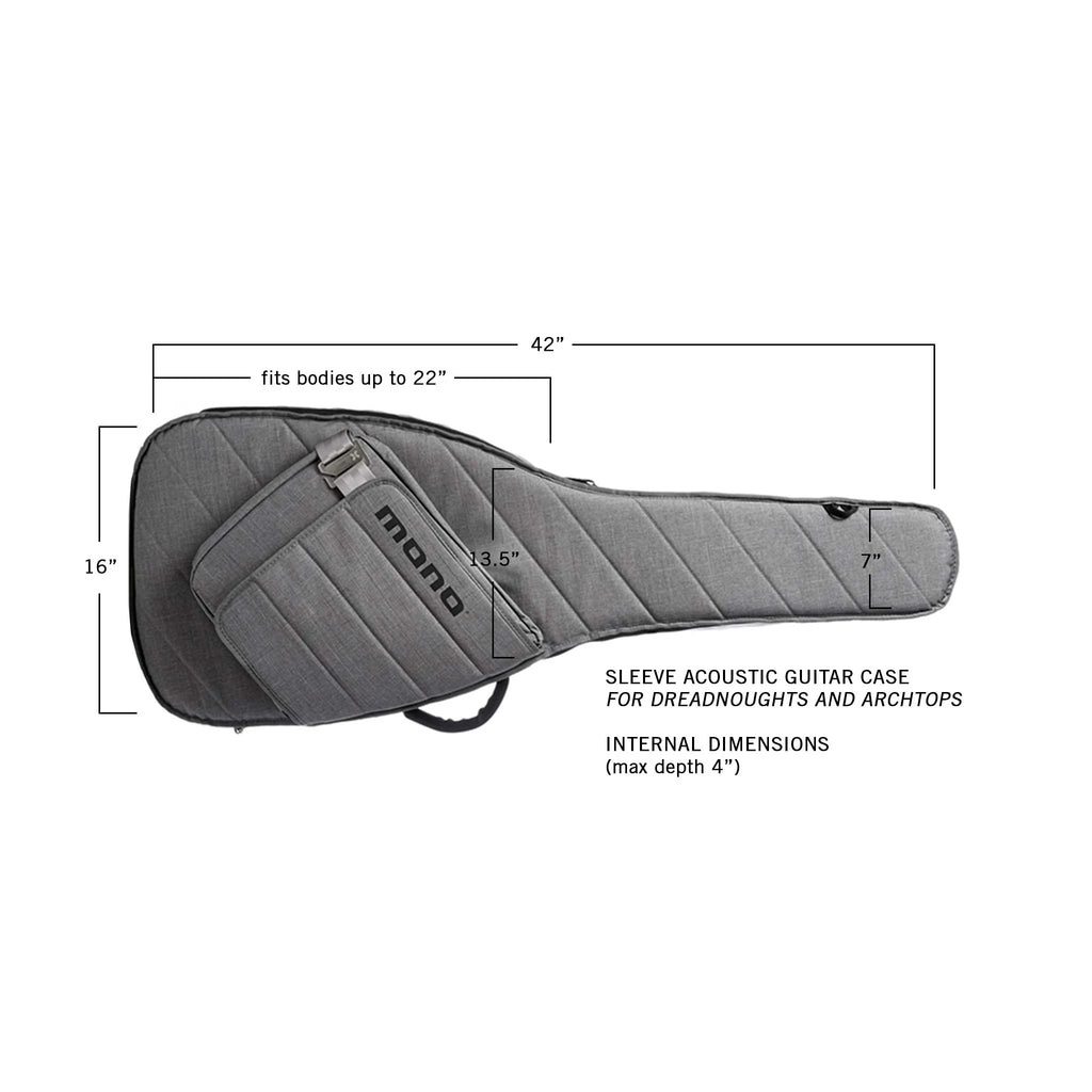 MONO GUITAR SLEEVE™ ACOUSTIC DREADNOUGHT (Ash)