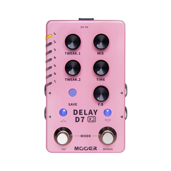Mooer D7 Delay X2