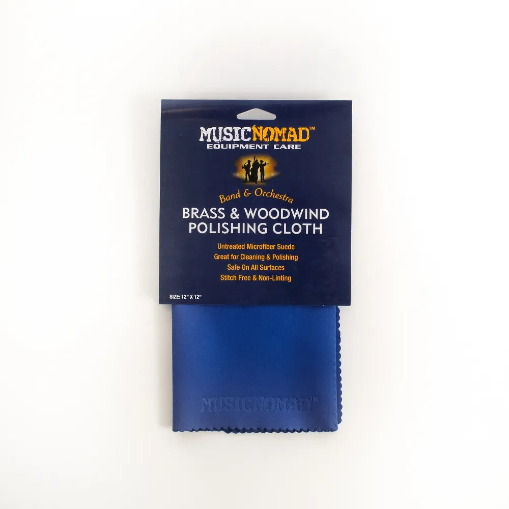 Music Nomad Brass & Woodwind Untreated Microfiber Polishing Cloth