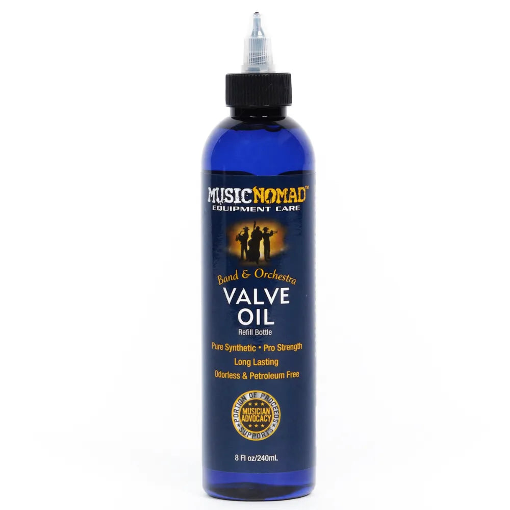 Music Nomad Premium Synthetic Valve Oil - 8 oz.