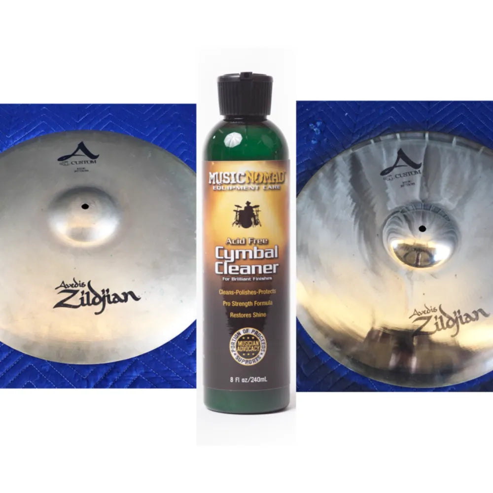 Music Nomad Cymbal Cleaner - Cleans, Polishes & Protects