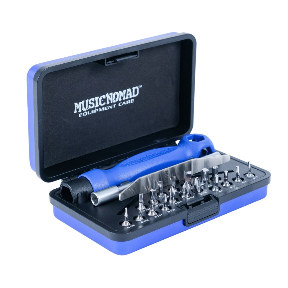 Music Nomad Premium Guitar Tech Screwdriver & Wrench Set w/ Case