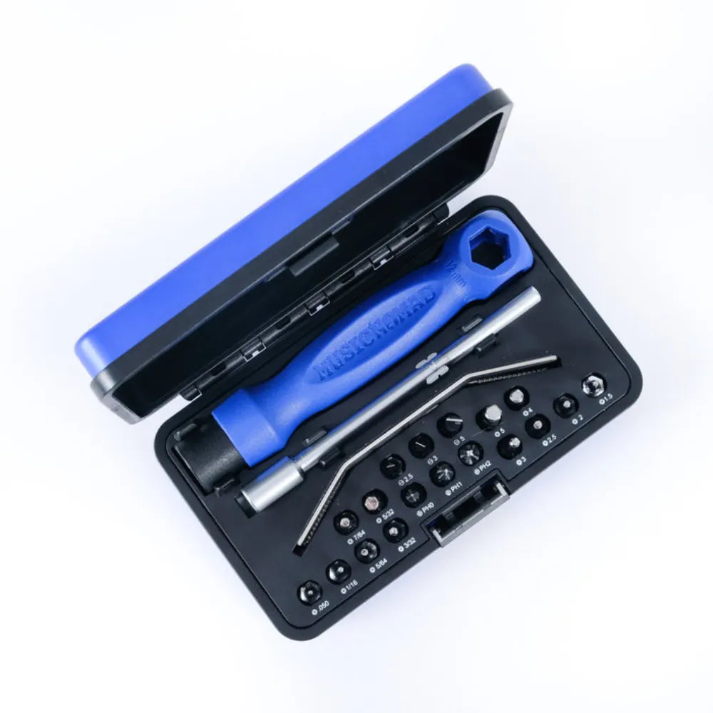 Music Nomad Premium Guitar Tech Screwdriver & Wrench Set w/ Case