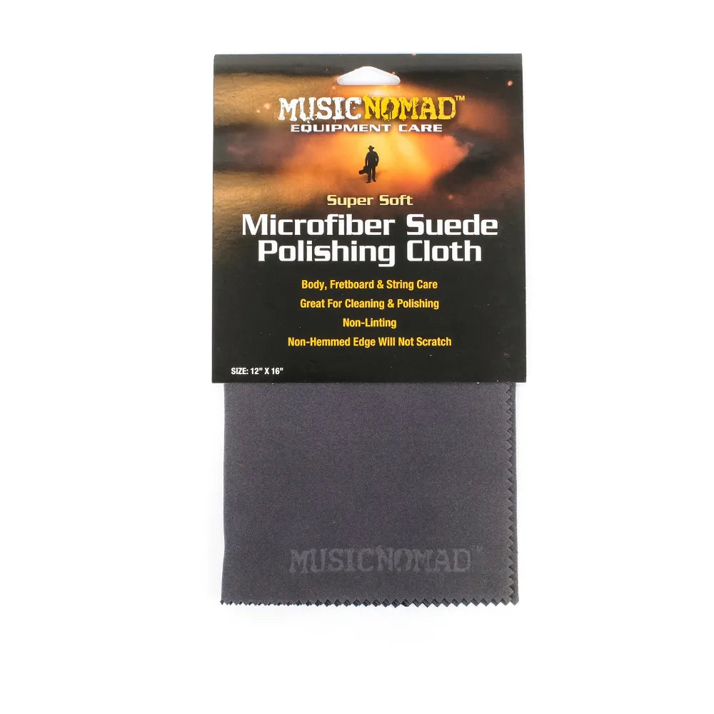 Music Nomad Super Soft Edgeless Microfiber Suede Polishing Cloth