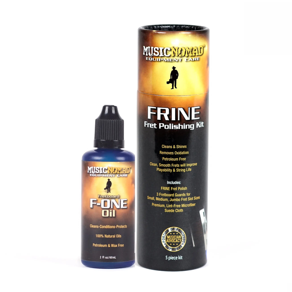 Music Nomad Total Fretboard Care Kit - FRINE Kit (MN124) + F-ONE (MN105)