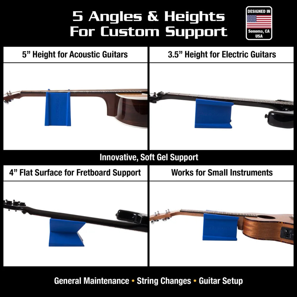 Music Nomad Cradle Cube - Neck Support For All Stringed Instruments
