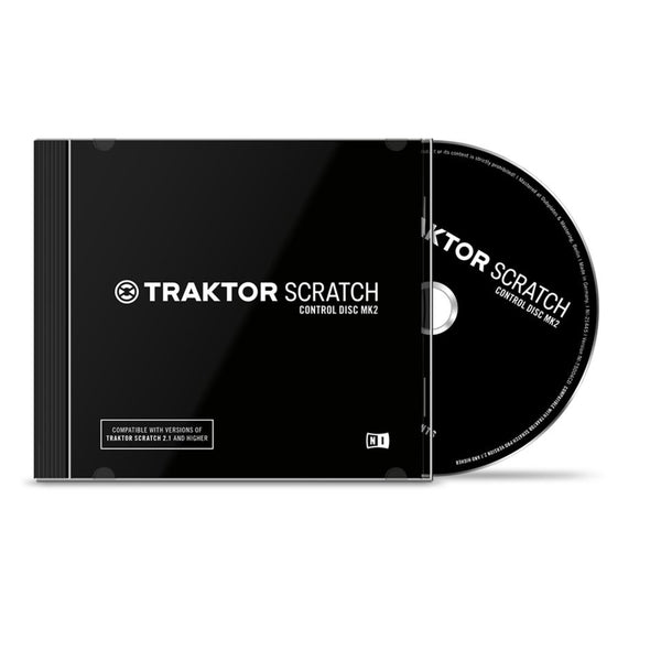 Native Instruments TRAKTOR Scratch Pro Control CD MK2 Timecode Control CD Pair