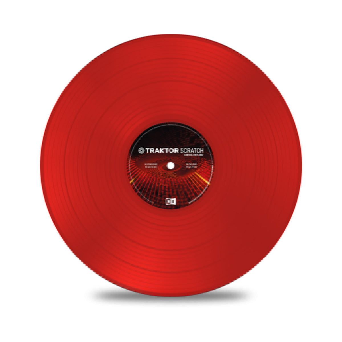 Native Instruments TRAKTOR SCRATCH Control Vinyl MK2 Red