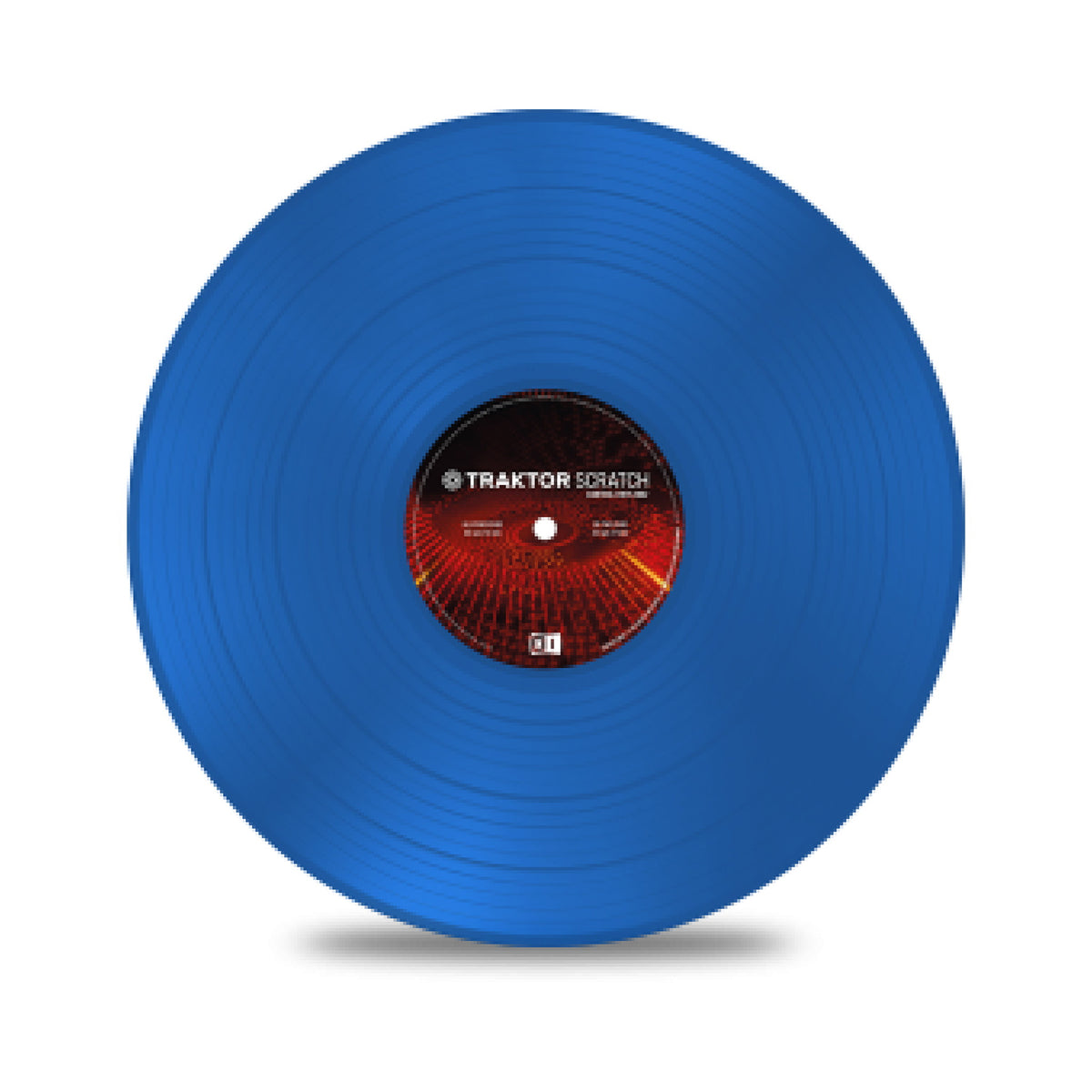Native Instruments TRAKTOR Scratch Control Vinyl MK2 Blue