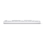 Novation LAUNCHKEY 61 MK4 (White Edition) 61-Key Semi-Weighted MIDI Controller — low side profile