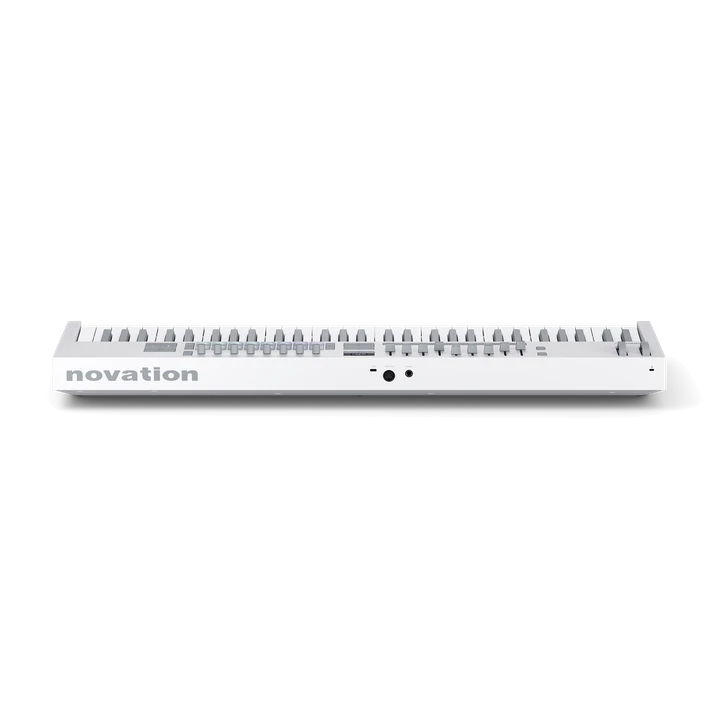 Novation LAUNCHKEY 61 MK4 (White Edition) 61-Key Semi-Weighted MIDI Controller — rear panel