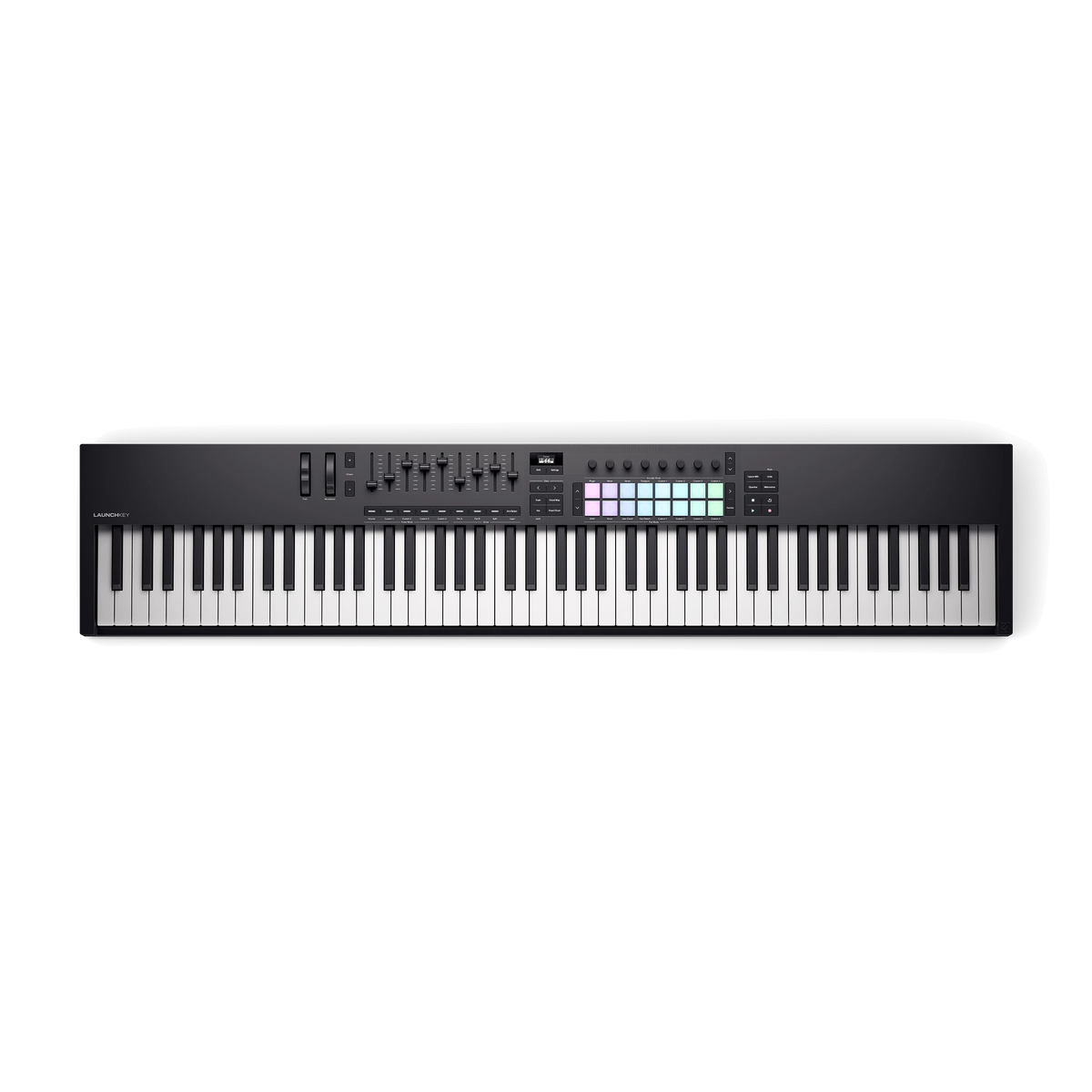 Novation LAUNCHKEY 88 MK4 88-Key Semi-Weighted MIDI Keyboard — front view