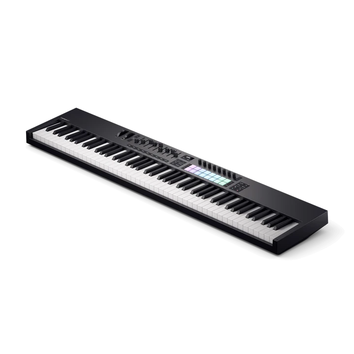 Novation LAUNCHKEY 88 MK4 88-Key Semi-Weighted MIDI Keyboard — angled right view