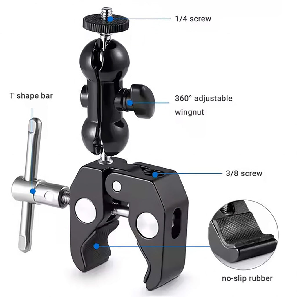 Peterson Strobe Tuners Strobo Plus Pitch Holder W/Swivel