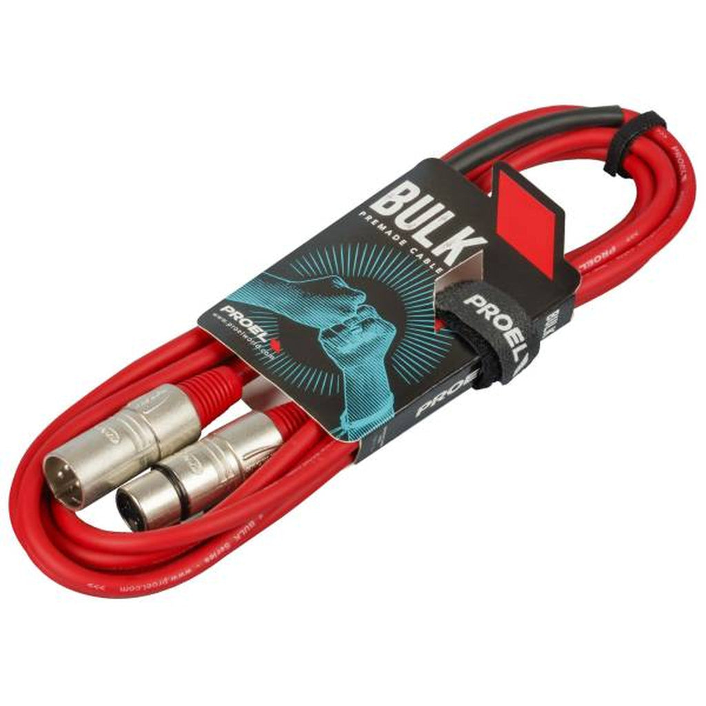 Proel BULK250LU3 XLR M- XLR F 3M - View 3